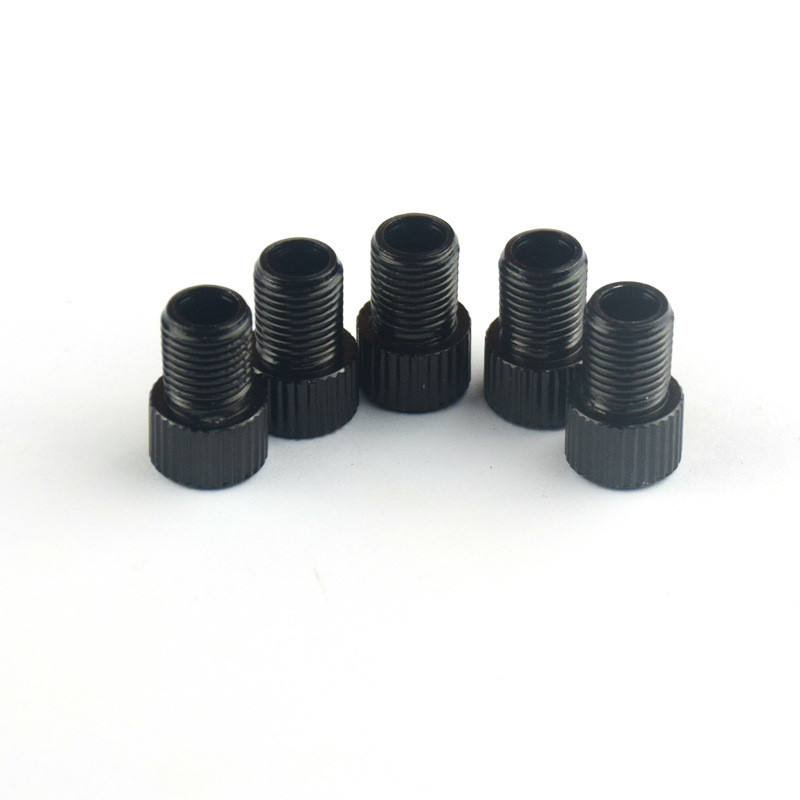 4 tk/5 alumiiniumist jalgratta ventiil PRESTA to SCHRADER Converter Jalgratta rehvi ventiili adapter torupumba tööriist Jalgrattasõidu jalgratas