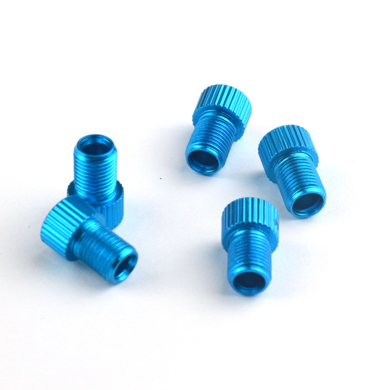 4 tk/5 alumiiniumist jalgratta ventiil PRESTA to SCHRADER Converter Jalgratta rehvi ventiili adapter torupumba tööriist Jalgrattasõidu jalgratas