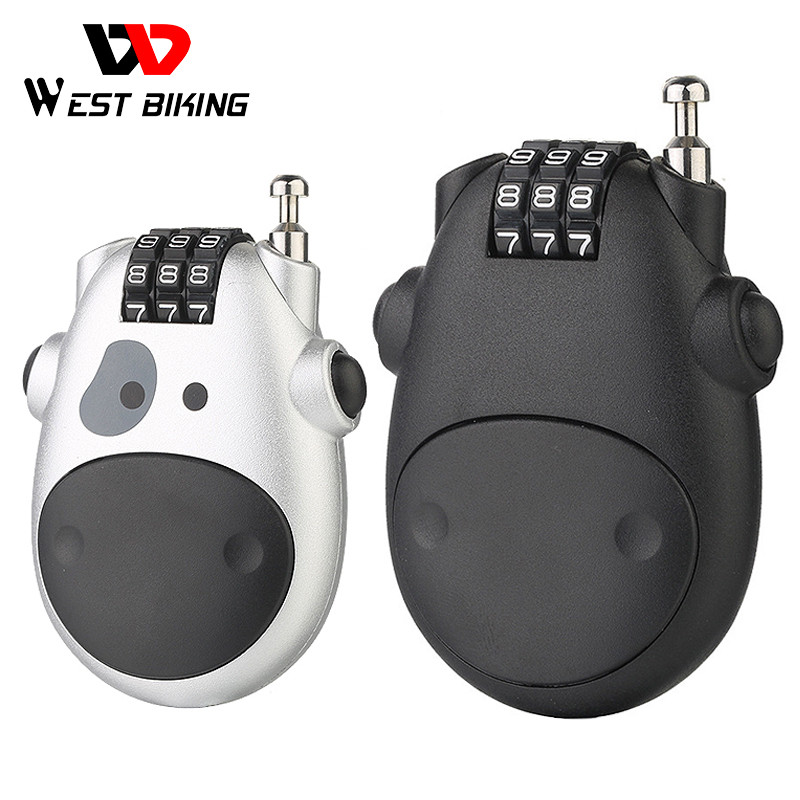 Slaptažodžio šalmo spyna su plieniniu kabeliu pakabinama spyna Dviratis nuo vagystės Mini Burglar Kick Motorolerio priedai motociklams, MTB