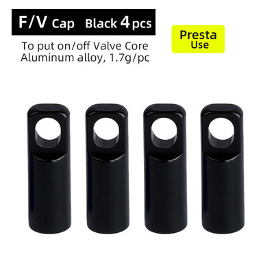 Deemount 2 in 1 Presta Caps F/V klapi südamiku kapitaalremont paigaldustööriist CNC anodeeritud sulamist kerge jalgratta klapi nippel 10/4/2tk