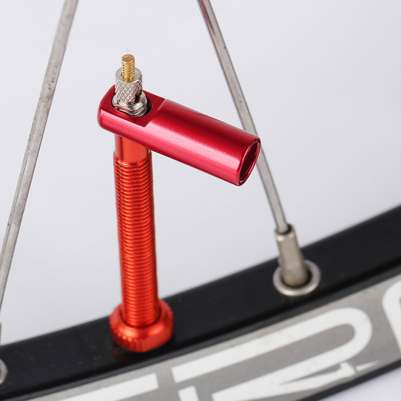 Szerelje le 2 az 1-ben Presta sapkák F/V szelepmag nagyjavítása Szerszámszerszám CNC eloxált ötvözet könnyű kerékpár szelep csonk 10/4/2 DB