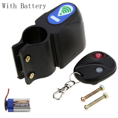 Dviračio apsaugos nuo vagystės signalizacijos nuotolinio valdymo pultas belaidis išmanusis elektrinis automobilis kalnų dviračio vibracijos jutiklis Slaptažodis Apsaugos nuo vagystės užraktas