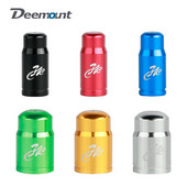 Deemount 4PCS Schrader vagy Presta bicikli szelep szelep ötvözet fedél Opcionális A/VF/V Könnyű erózió rusztikus mentes