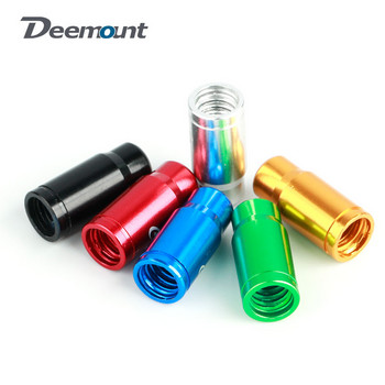 Deemount 4PCS Schrader или Presta Капачка за зърна Велосипеден клапан Алуминиева капачка По избор A/VF/V Леко тегло Без ерозия Rustic