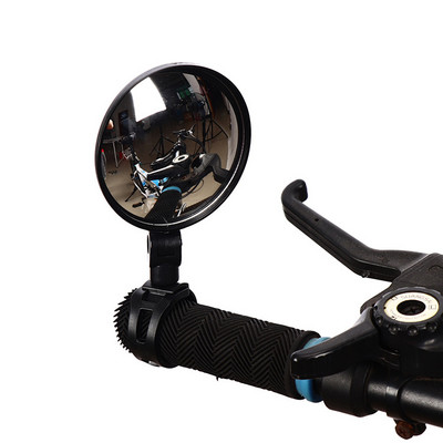 1 vnt. ilgio dviračio galinio vaizdo vairo veidrodžiai, 360°, skirti kalnų plento dviračio motociklo lankstoma žarna, reguliuojamas galinio vaizdo veidrodėlis