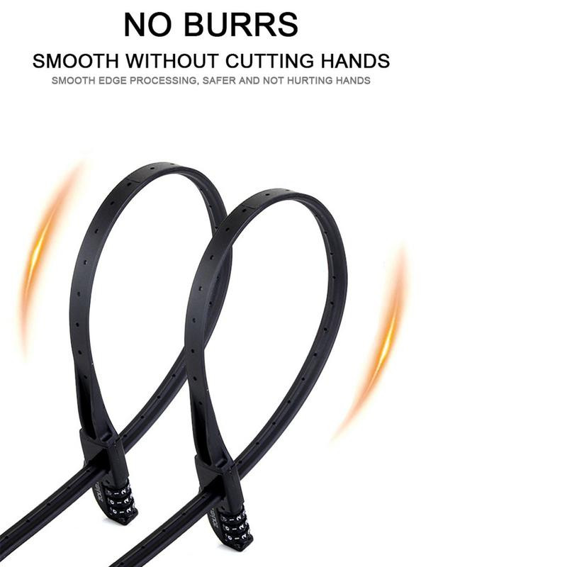 Kerékpáros kombinált zár Hordozható kombinált zárak kerékpáros kerékpárzárhoz Cipzáros zár többcélú kombinált zár Kombinált kerékpárzár