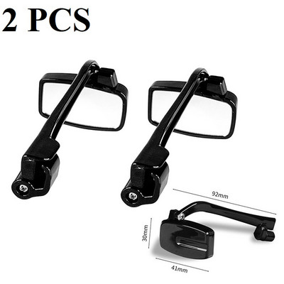 Dviračio dviračio dviračių važiavimo akiniai Galinio vaizdo veidrodėlis 360 Šalmas Galinio vaizdo reguliavimas Galinio vaizdo akinių tvirtinimo jojimo įranga