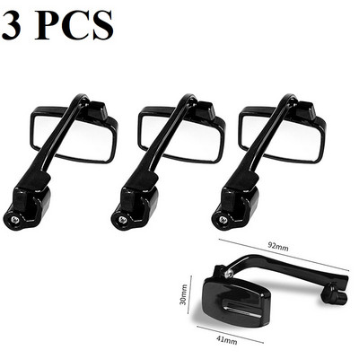 Dviračio dviračio dviračių važiavimo akiniai Galinio vaizdo veidrodėlis 360 Šalmas Galinio vaizdo reguliavimas Galinio vaizdo akinių tvirtinimo jojimo įranga