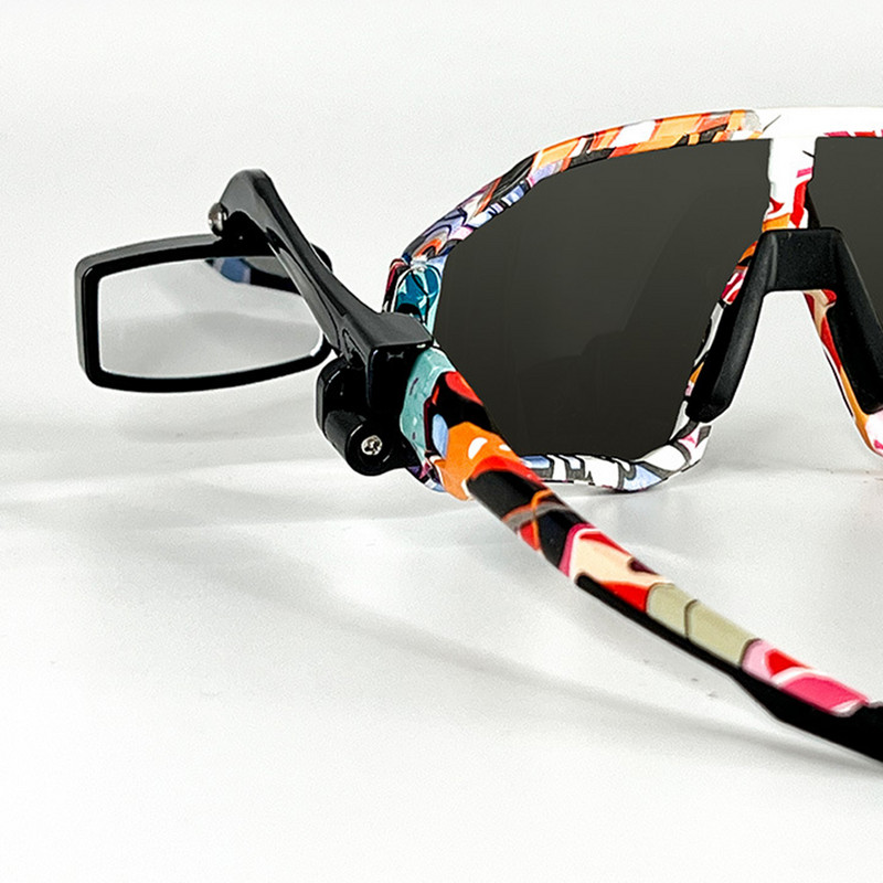 Dviračio dviračio dviračių važiavimo akiniai Galinio vaizdo veidrodėlis 360 Šalmas Galinio vaizdo reguliavimas Galinio vaizdo akinių tvirtinimo jojimo įranga