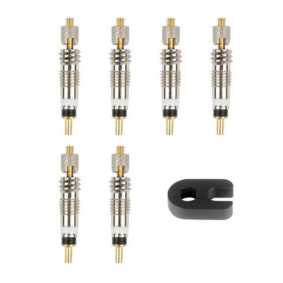 12 τμχ/Σετ Πυρήνα Βαλβίδας Ελαστικού Ποδηλάτου Σετ Πυρήνα Βαλβίδας Ελαστικού Ποδηλάτου Αντικατάσταση κιτ εργαλείων πυρήνα βαλβίδας αέρα για Presta