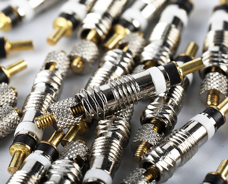 12 τμχ/Σετ Πυρήνα Βαλβίδας Ελαστικού Ποδηλάτου Σετ Πυρήνα Βαλβίδας Ελαστικού Ποδηλάτου Αντικατάσταση κιτ εργαλείων πυρήνα βαλβίδας αέρα για Presta