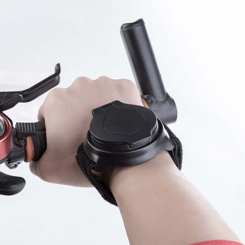 Kerékpáros visszapillantó tükör 360 fokban forgó domború fényvisszaverő ABS kerékpáros csuklópánt Hátsó tükör Kerékpár tartozékok