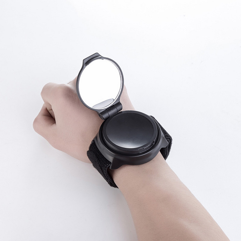 Kerékpáros visszapillantó tükör 360 fokban forgó domború fényvisszaverő ABS kerékpáros csuklópánt Hátsó tükör Kerékpár tartozékok