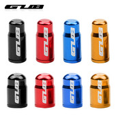 GUB 4 DB Kerékpárszelep sapka Opcionális Schrader A/V Presta F/V CNC-megmunkálású ötvözet eloxált mellbimbófedél rusztikus mentes