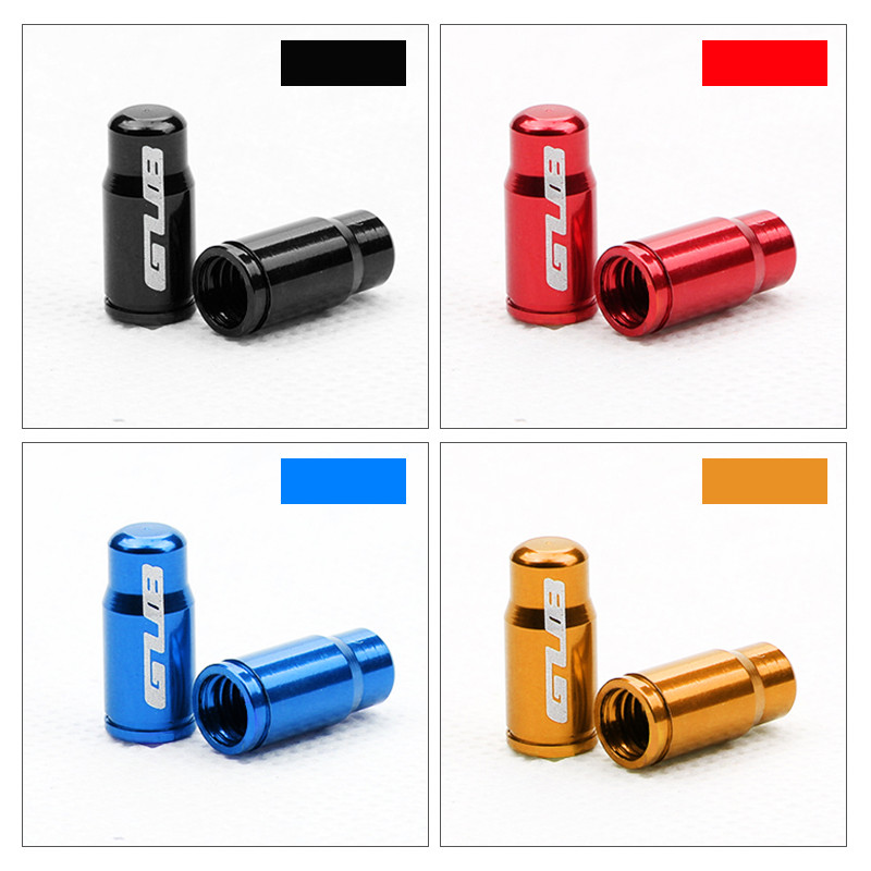 GUB 4 DB Kerékpárszelep sapka Opcionális Schrader A/V Presta F/V CNC-megmunkálású ötvözet eloxált mellbimbófedél rusztikus mentes