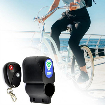 1 бр. Велосипедна алармена ключалка Безжична защита против кражба ABS Дистанционно управление Велосипедна вибрационна аларма за MTB шосеен велосипед Велосипедна вибрационна аларма