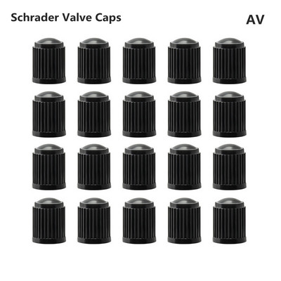 20Pcs/Set Presta Schrader francuski poklopci ventila Kapovi ventila za gume bicikla Nepropusni za gumu bicikla FV AV ventil Plastični poklopac za zaštitu