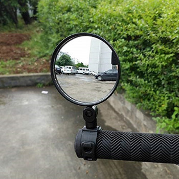 Универсално велосипедно огледало за обратно виждане, регулируемо завъртане на кормилото за колоездене, велосипедни огледала за обратно виждане за MTB аксесоари за шосейни велосипеди