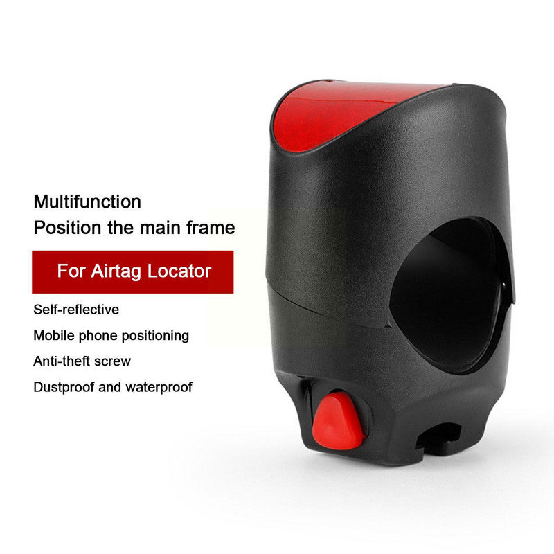 „Apple AirTag“ dėklo apsauginis dangtelis, skirtas dviračių sekimo įrankiui Dviračio kalnų plento dviračio garso signalo signalas Slėpti X3H5