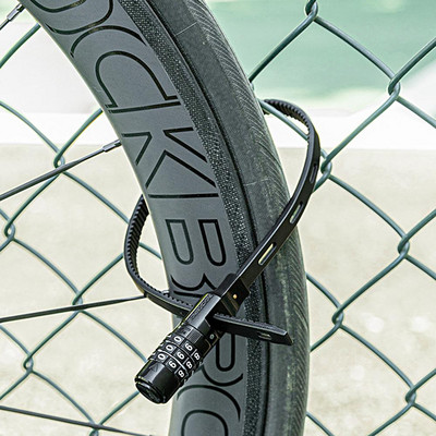 Ключалка за велосипеди Ключалка за вратовръзка за скейтборд Трицифрена комбинация против кражба Регулируем кабел за велосипед Ключалка с код Аксесоари за велосипеди