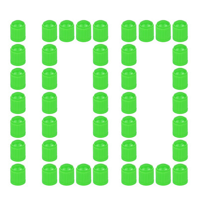 50/100db autókerék gumiabroncs Schrader/Presta szelepszár műanyag kupakok színes porálló fúvókafedelek MTB kerékpár tartozékok