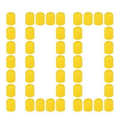 50/100db autókerék gumiabroncs Schrader/Presta szelepszár műanyag kupakok színes porálló fúvókafedelek MTB kerékpár tartozékok