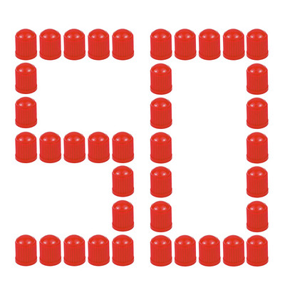 50/100db autókerék gumiabroncs Schrader/Presta szelepszár műanyag kupakok színes porálló fúvókafedelek MTB kerékpár tartozékok