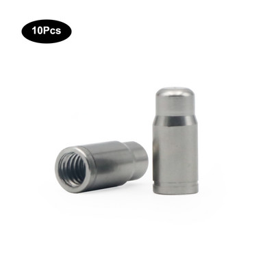 10 бр. Капачка на клапана за велосипедни гуми Френска капачка на клапана Прахоустойчив протектор на капака на колелото От алуминиева сплав Прахов капак MTB Капачки на клапаните за шосеен велосипед