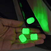 4 tk/10 tk helendav jalgrattarehvi õhuklapi korgi valgus MTB mini luminofoorlamp Tolmukindel dekoratiivne kohaldatav mootorratas