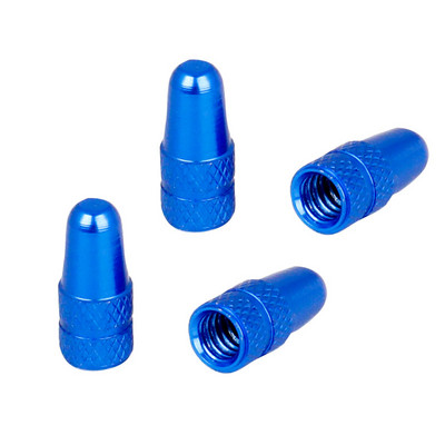 Deemount 4PCS/Lot Cycle Valve Cap F/V дюза Presta резбова гайка CNC капак от анодизирана сплав Лек многоцветен