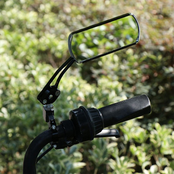 Гъвкаво завъртане на 360° задно виждане Колоездене Огледало за велосипед от алуминиева сплав Кормило MTB Велосипед за задно виждане Мотоциклетно огледало