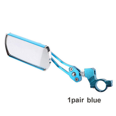 360° Flexibil Rotire Vedere din spate Ciclism Aliaj de aluminiu Oglinda Ghidon Biciclete MTB Vedere din spate Motocicletă Oglindă