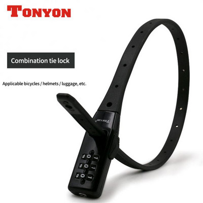 Blocare reglabilă pentru prindere cablu din aliaj Parolă modificabilă din trei cifre Blocare cu combinație pentru bicicletă Blocare cu cod pentru bicicletă Blocare cu cod pentru coș pentru cască