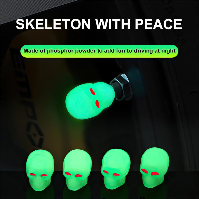 Kerékpár szelepsapka univerzális gumiabroncs keréktárcsa fúvókák könnyű világító gumiabroncs szelepsapka autós motorkerékpár tartozékokhoz