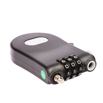 3-kohaline parool Kiivri lukk Teleskooptross terastross koodlukk jalgrattakiivrile Ülitäpne jalgratta vargusvastane lukk