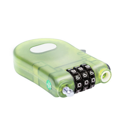 3-kohaline parool Kiivri lukk Teleskooptross terastross koodlukk jalgrattakiivrile Ülitäpne jalgratta vargusvastane lukk