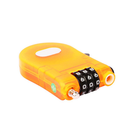 3-kohaline parool Kiivri lukk Teleskooptross terastross koodlukk jalgrattakiivrile Ülitäpne jalgratta vargusvastane lukk