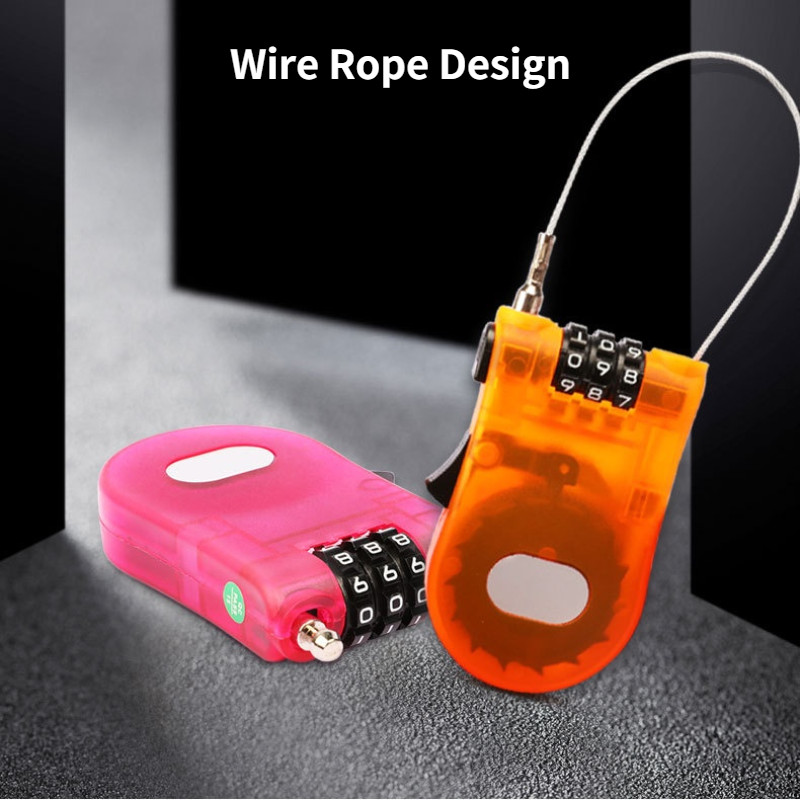 3-kohaline parool Kiivri lukk Teleskooptross terastross koodlukk jalgrattakiivrile Ülitäpne jalgratta vargusvastane lukk