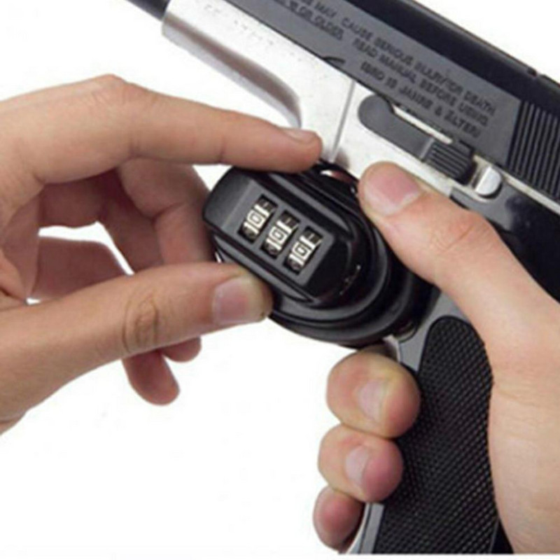 Blocare universală cu declanșare din aliaj de zinc Declanșator din aliaj de zinc Blocare cu parolă Puști de protecție cheie Blocare de siguranță Accesorii de vânătoare