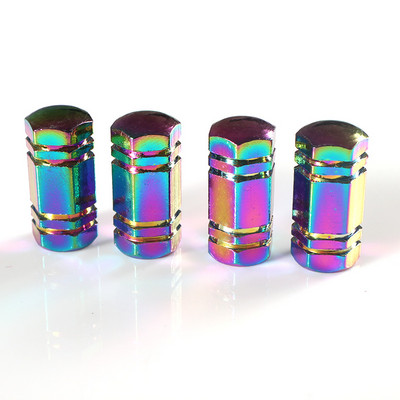 4 bucăți capace de supape din aliaj de aluminiu, capace de tijă a anvelopelor de mașină pentru motociclete, camioane, MTB, biciclete de drum, SchraderCaps, accesorii pentru biciclete