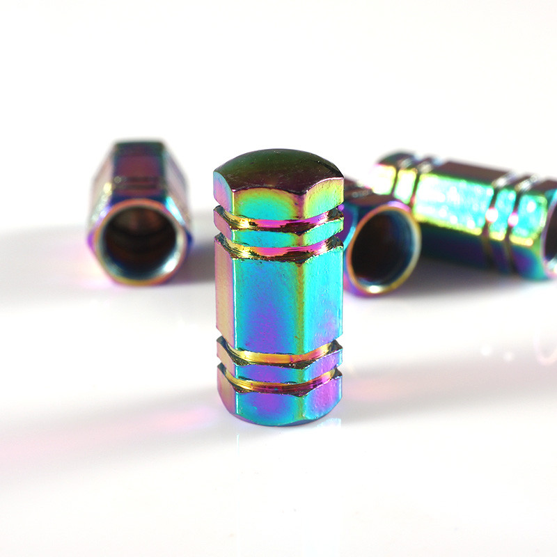 4 bucăți capace de supape din aliaj de aluminiu, capace de tijă a anvelopelor de mașină pentru motociclete, camioane, MTB, biciclete de drum, SchraderCaps, accesorii pentru biciclete