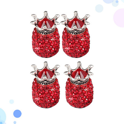 4 kom gume za motocikle Kapice ventila za gume od kamenčića Kristalni univerzalni poklopac ventila za gume Kapice za ventile za gume Kapice za ventile za gume Kapice za gume