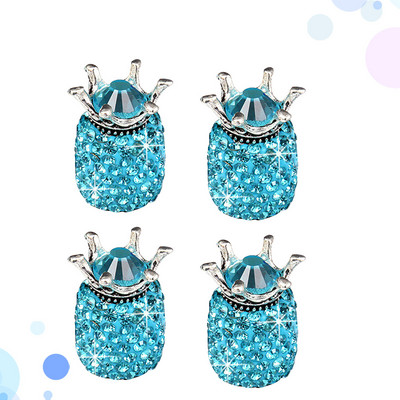 4 kom gume za motocikle Kapice ventila za gume od kamenčića Kristalni univerzalni poklopac ventila za gume Kapice za ventile za gume Kapice za ventile za gume Kapice za gume