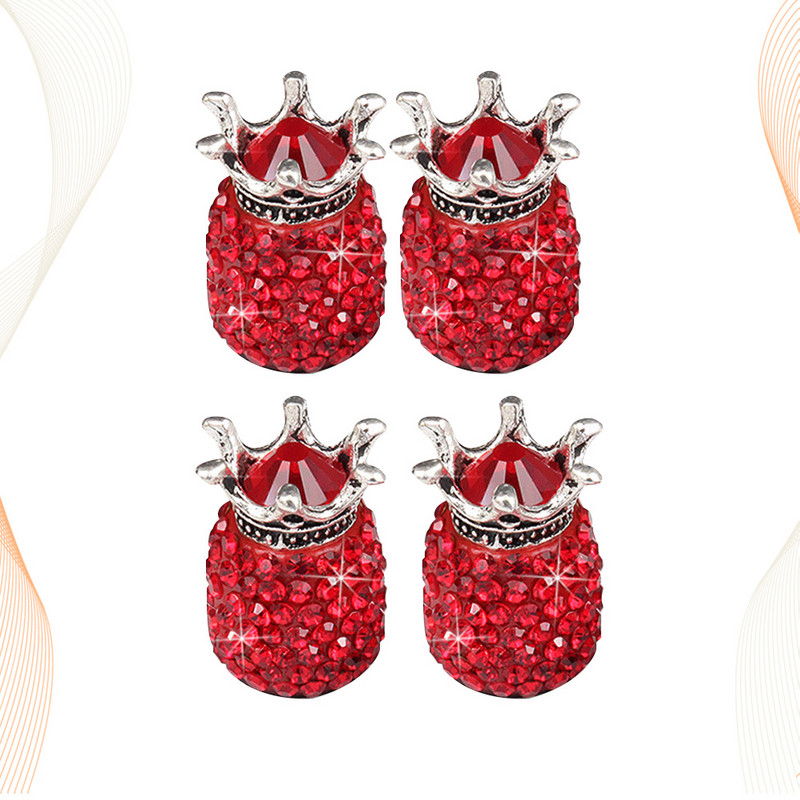 4 kom gume za motocikle Kapice ventila za gume od kamenčića Kristalni univerzalni poklopac ventila za gume Kapice za ventile za gume Kapice za ventile za gume Kapice za gume