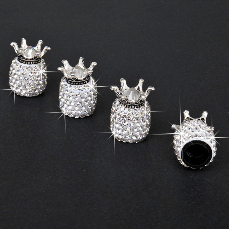 4 kom gume za motocikle Kapice ventila za gume od kamenčića Kristalni univerzalni poklopac ventila za gume Kapice za ventile za gume Kapice za ventile za gume Kapice za gume