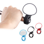 Jalgratta pimeala peegli klaasist jalgratta juhtraud tahavaate helkurpeegel Universaalne MTB maanteeratta reguleeritav jalgratta tagapeegel