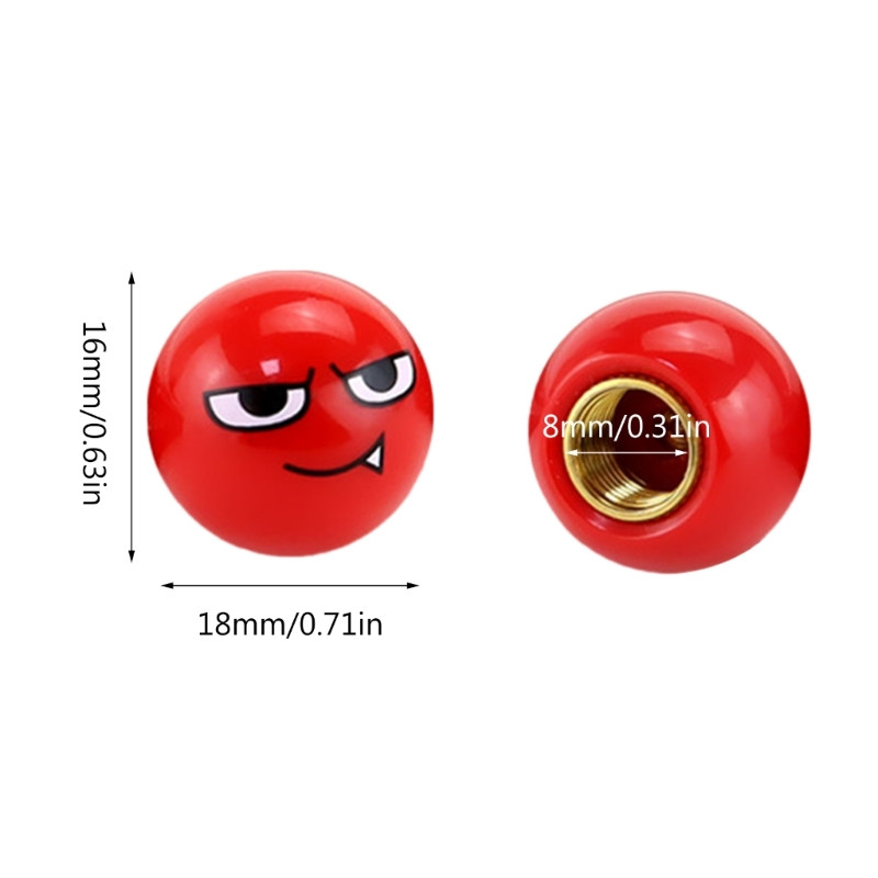 4 tk/komplekt universaalsed jalgrattad mootorratta auto rehvi kork ratta tolmukatted varrekorgi ümmargused kuulkorgi katted