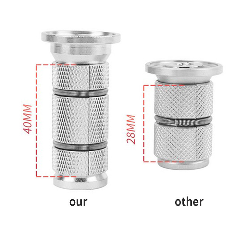 Μπροστινό πιρούνι ποδηλάτου 1 σετ Παξιμάδι ποδήλατο με βύσμα συμπίεσης από κράμα κορυφαίου καπακιού