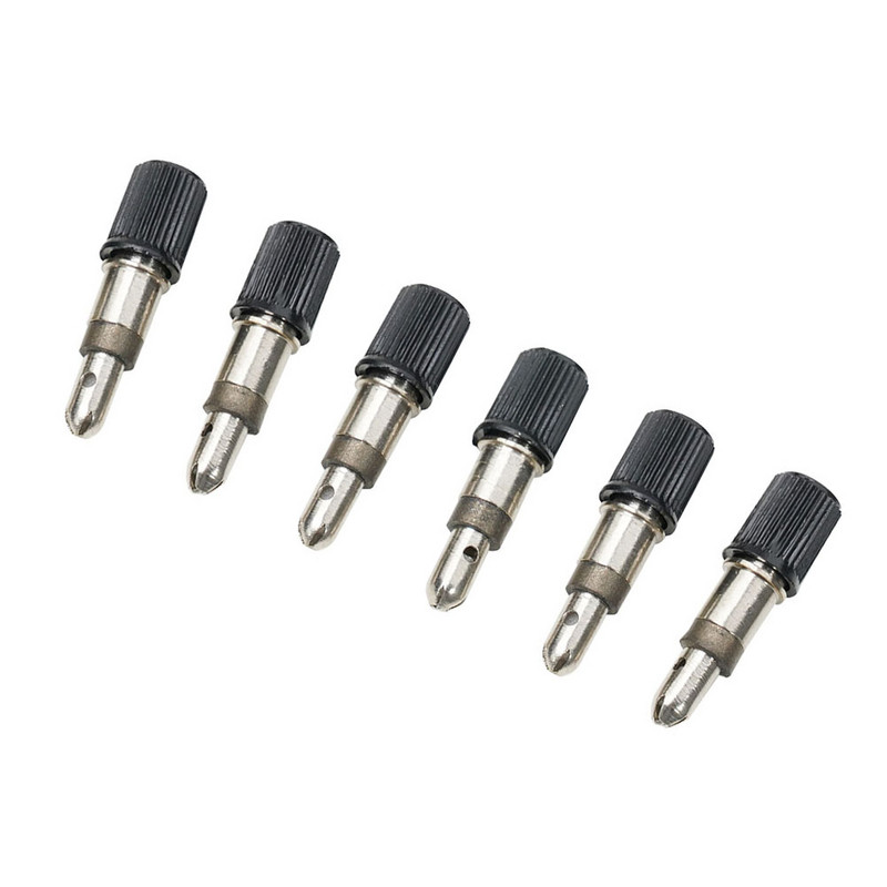 Kerékpár szelep mag porvédő sapkával Dunlop kerékpár sapka porszelep forró akció Aligátor villanószelep DV kerékpáros alkatrész tartozékok 4/6 db