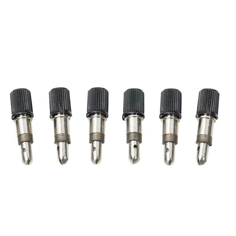 Kerékpár szelep mag porvédő sapkával Dunlop kerékpár sapka porszelep forró akció Aligátor villanószelep DV kerékpáros alkatrész tartozékok 4/6 db